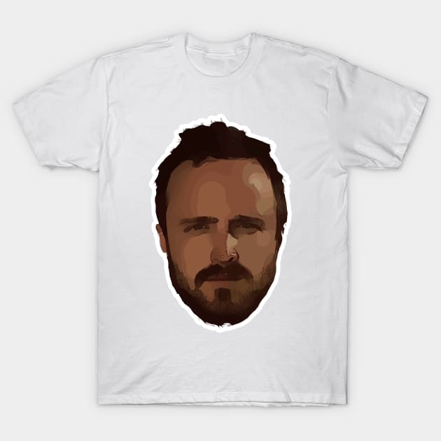 Jesse Pinkman Vector Art T-Shirt by Playful Creatives